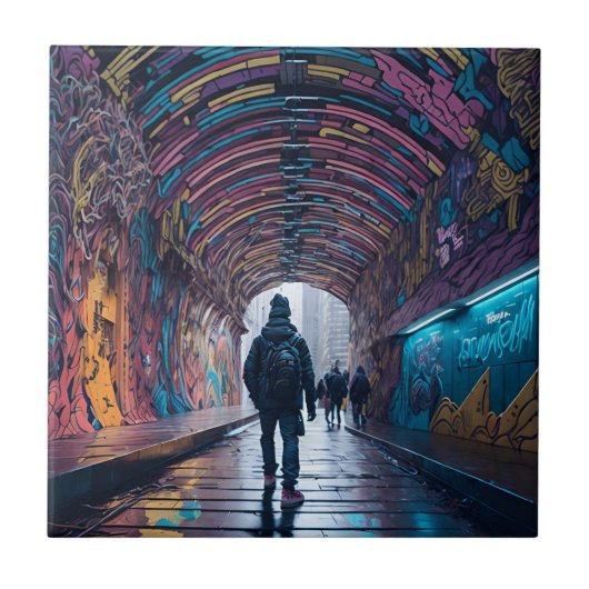 グラフィティトンネル タイル (正面)