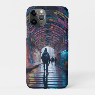 グラフィティトンネル iPhone 11 PROケース