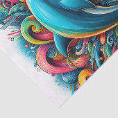 グラフィティドルフィンレインボー・オブ・カラーズデコップル 薄葉紙 (詳細)