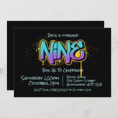 グラフィティナイン招待状 招待状 (正面/裏面)