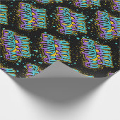 グラフィティハッピーバースデーラッピング紙 ラッピングペーパー (角)