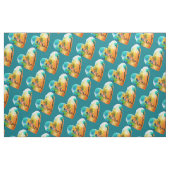 グラフィティハート水彩通りアート ファブリック (ファットクウォーター)