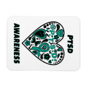 グラフィティハート...PTSD マグネット (横)