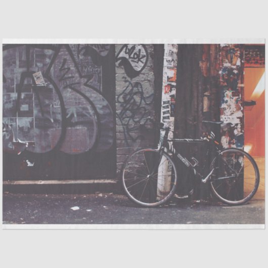 グラフィティバイクアーバン20デコページティッシュペーパー 薄葉紙 (正面)