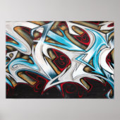 グラフィティバラアーバン通りアートポスター ポスター (正面)