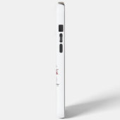 グラフィティバーンアウトマッスルカーフォンケース Case-Mate iPhoneケース (裏面 / 左)