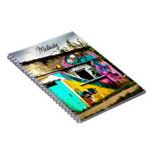 グラフィティパーソナライズされたカラフル放棄 ノートブック (右側)