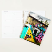グラフィティパーソナライズされたカラフル放棄 プランナー手帳 (ディスプレー)