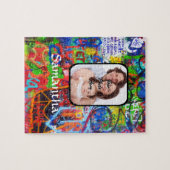グラフィティパーソナライズされたー ジグソーパズル (横)
