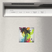 グラフィティパームツリー マグネット (インサイチュ (食洗機))