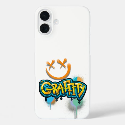 グラフィティビベス通りアートと姿勢 Case-Mate iPhoneケース (裏面)