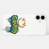 グラフィティビベス通りアートと姿勢 Case-Mate iPhoneケース (裏面 (横))