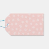 グラフィティピンク赤ちゃんシャワーお気に入りギフトラベル ギフトタグ (裏面横)