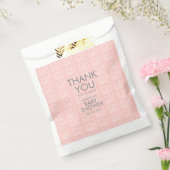 グラフィティピンク赤ちゃんシャワーバッグ フェイバーバッグ (封をした状態)