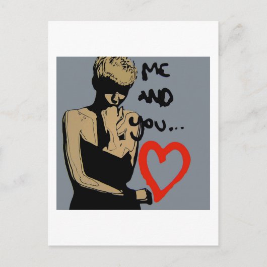 「グラフィティファッションデザイン」 ポストカード (正面)