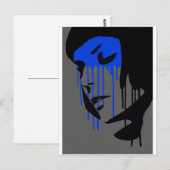 「グラフィティファッションデザイン」 ポストカード (正面/裏面)