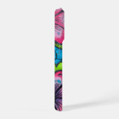 グラフィティフラワーズ通りアート iPhoneケース (右側面)