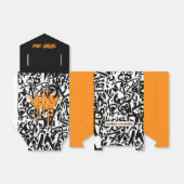 グラフィティブラックオレンジサンキューユー誕生日 フェイバーボックス (折り畳みなし)