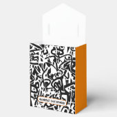 グラフィティブラックオレンジサンキューユー誕生日 フェイバーボックス (オープン)