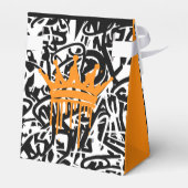 グラフィティブラックオレンジサンキューユー誕生日 フェイバーボックス (裏面サイド)