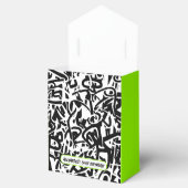 グラフィティブラックグリーンサンキューユー誕生日 フェイバーボックス (オープン)