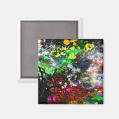 グラフィティブリック壁 マグネット (正面/裏面)