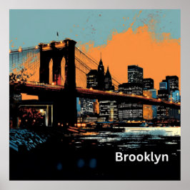 グラフィティブルックリン ポスター
