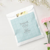 グラフィティブルーベビーシャワーバッグ フェイバーバッグ (封をした状態)