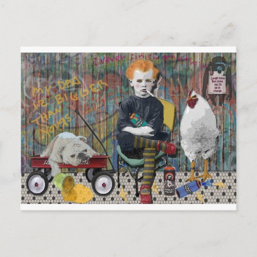 グラフィティボーイ ポストカード (正面)