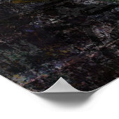 「グラフィティムーン」プリント ポスター (角)