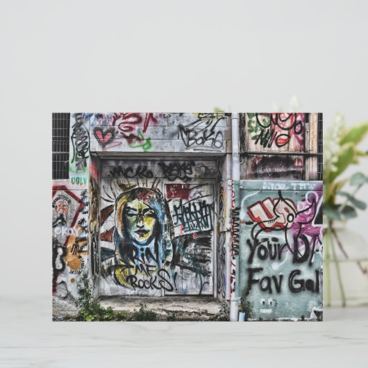 グラフィティモダンアクールーバン通りアート (スタンド正面)