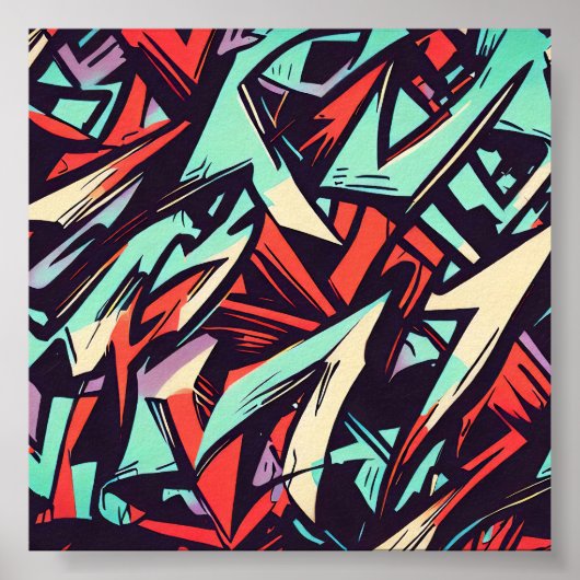 グラフィティモダン ポスター (正面)