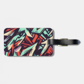 グラフィティモダン ラゲッジタグ (裏面横)