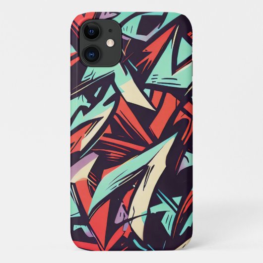 グラフィティモダン Case-Mate iPhoneケース (裏面)