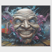 グラフィティラッピング紙 ラッピングペーパー (フラット)