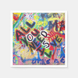 グラフィティラブナプキンス スタンダードカクテルナプキン