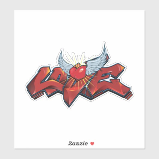 グラフィティラブビニールのシールはヒップホップの雰囲気を持つ。 シール (シート)