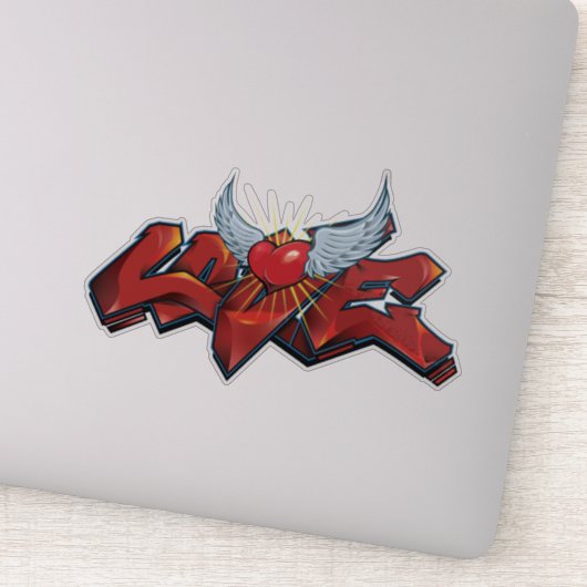 グラフィティラブビニールのシールはヒップホップの雰囲気を持つ。 シール (詳細)