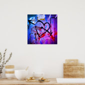 グラフィティラブポスター ポスター (キッチン)