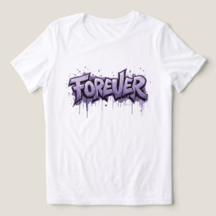 グラフィティラベンダーインフィニティ「FOREVER」 トライブレンドＴシャツ