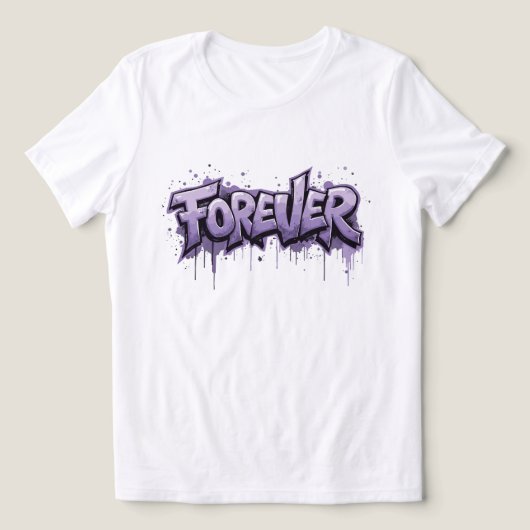 グラフィティラベンダーインフィニティ「FOREVER」 トライブレンドＴシャツ (デザイン正面)