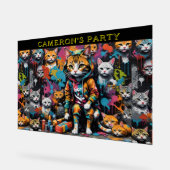 グラフィティレジェンド通りCat Add Nameウェルカムパーティー アクリルサイン (傾斜)