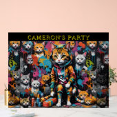 グラフィティレジェンド通りCat Add Nameウェルカムパーティー アクリルサイン (ウェディング)