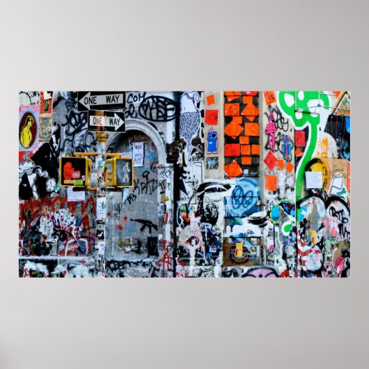グラフィティワンウェイ通り ポスター (正面)