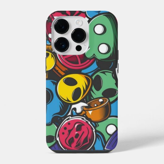 グラフィティー iPhoneケース (裏面)