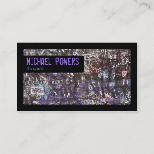 グラフィティ名刺 名刺 (正面)