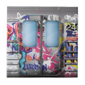 グラフィティ地下鉄 タイル (正面)