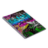 グラフィティ壁アーバンアートグラフィティ,アート,壁,グラフィティ,g ノートブック (右側)