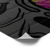 グラフィティ壁アーバンアートグラフィティ,アート,壁,グラフィティ,g ポスター (角)