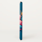 グラフィティ子猫ビブケース – ブラウン虎猫 Case-Mate iPhoneケース (裏面/右)